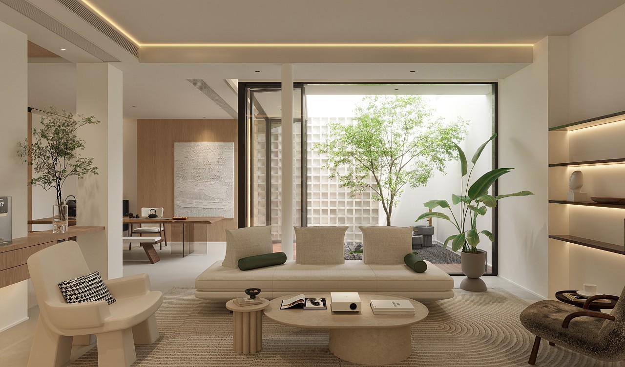 Luxury Living Room Interior